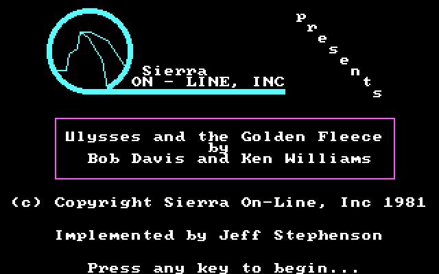 Hi-Res Adventure #4: Ulysses and the Golden Fleece 0
