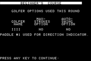 Hi-Res Computer Golf 2 abandonware