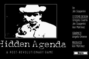 hidden agenda pc hidden agenda pc