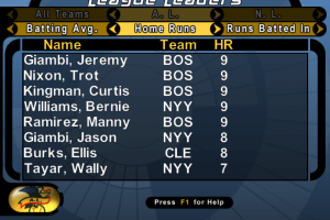 High Heat Major League Baseball 2004 12