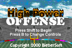 High Power Offense 0