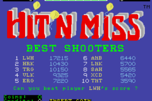Hit 'n Miss abandonware