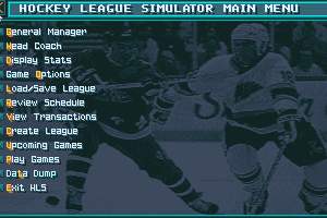 Hockey League Simulator II 1