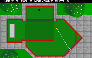 🕹️ Play Mini Golf 2D Game: Free Online Flat Sideview Minigolf Game: Get a  Hole in One Eagle!