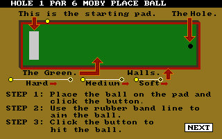 1 Hole In One The Game Vintage Golfing Game