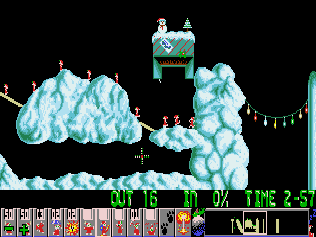 Play Holiday Lemmings Online - My Abandonware
