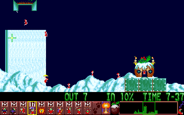 Play Holiday Lemmings Online - My Abandonware