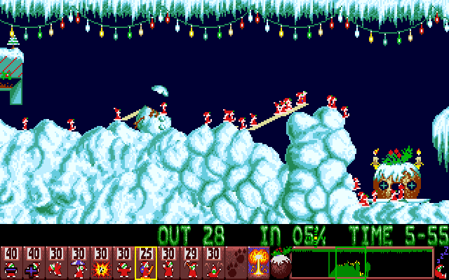 Holiday Lemmings abandonware