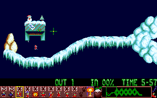 Play Holiday Lemmings Online - My Abandonware