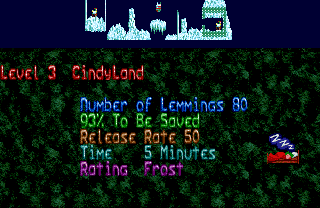 Play Holiday Lemmings Online - My Abandonware