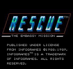 Hostage: Rescue Mission abandonware