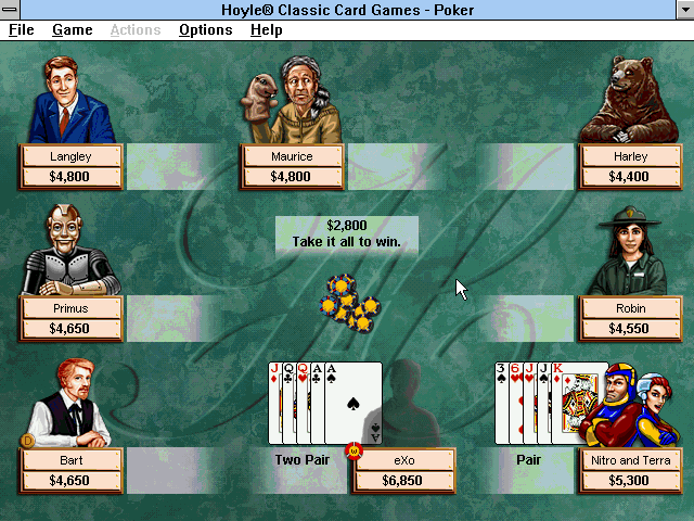 Hoyle Classic Card Games abandonware