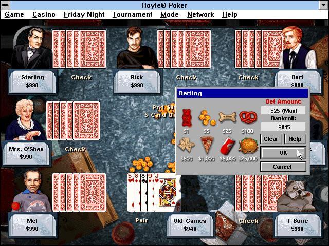 hoyle poker dice