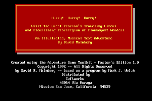 Hurry! Hurry! Hurry! 1
