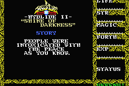 Hydlide II: Shine of Darkness 0