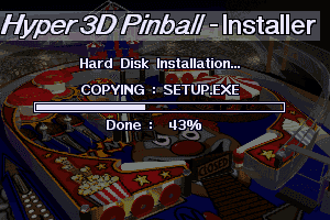 Hyper 3-D Pinball abandonware