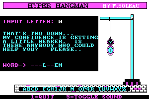 Hyper Hangman abandonware