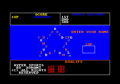 Hyper Sports abandonware