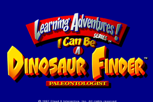 I Can Be a Dinosaur Finder 0