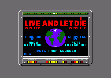 Ian Fleming's James Bond 007 in Live and Let Die: The Computer Game abandonware