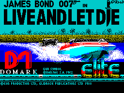 Ian Fleming's James Bond 007 in Live and Let Die: The Computer Game 0