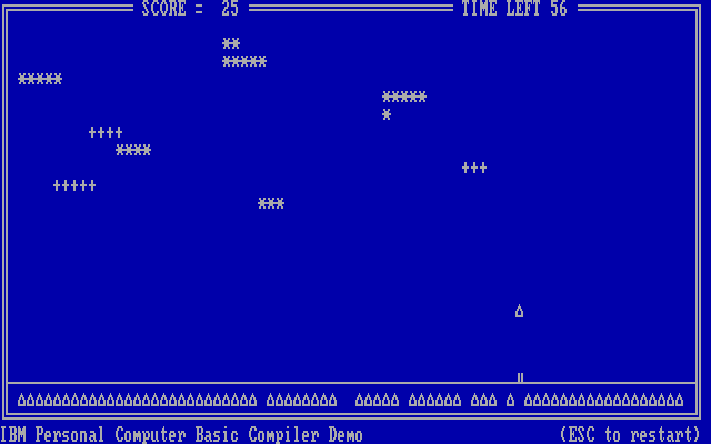 IBM Personal Computer BASIC Compiler (included game) 2