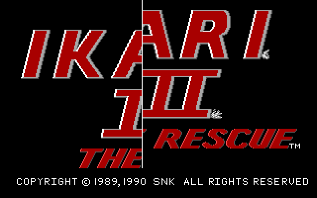 Download Ikari III: The Rescue - My Abandonware