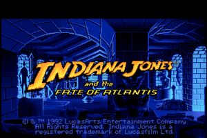 Indiana Jones and The Fate of Atlantis 0