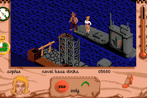 Indiana Jones and The Fate of Atlantis: The Action Game 4