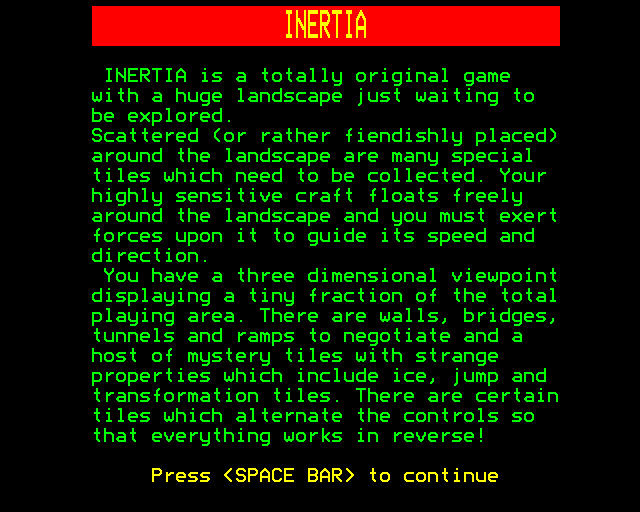 Inertia abandonware