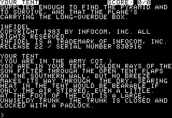 Infidel abandonware