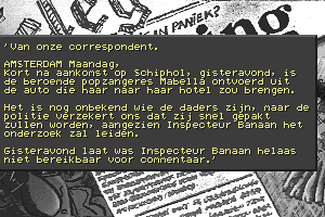 Inspecteur Banaan en de ontvoering van Mabella 1