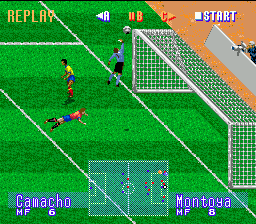 Screenshot of International Superstar Soccer Deluxe (PlayStation, 1995) -  MobyGames