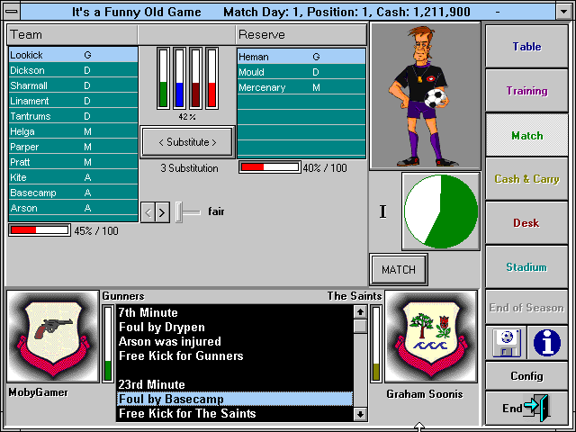 It's a Funny Old Game Download (1996 Sports Game)