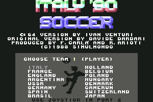 Italy '90 Soccer 2