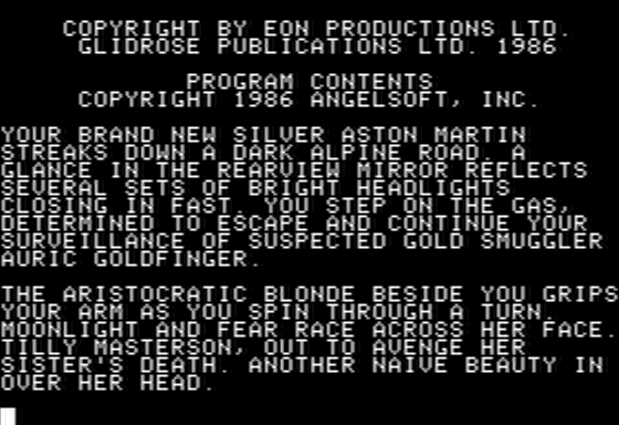 James Bond 007: Goldfinger abandonware