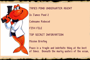 James Pond 2: Codename: RoboCod abandonware