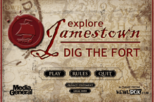 Jamestown Explore : Dig the Fort 0