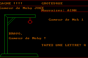 Jeu du Pendu, Le 4