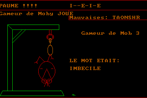 Jeu du Pendu, Le 5