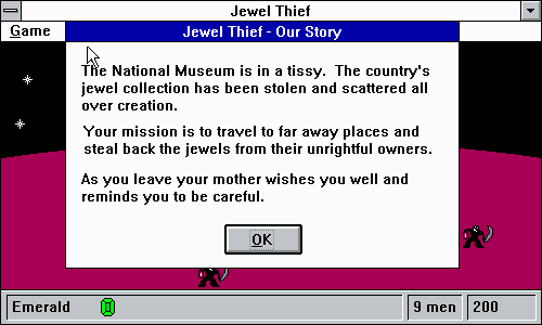 Jewel Thief abandonware