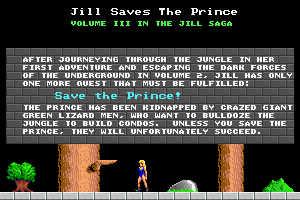 Jill of the Jungle: Jill Saves the Prince 1