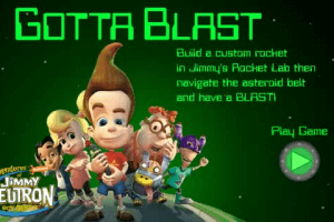 Jimmy Neutron: Gotta Blast! Rocket Race abandonware