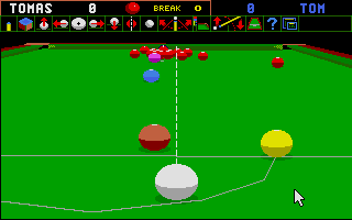 Jimmy White's 'Whirlwind' Snooker abandonware