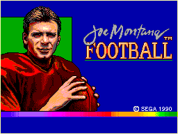 Joe Montana Football 0