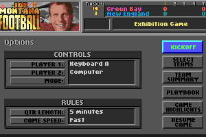Joe Montana Football 4