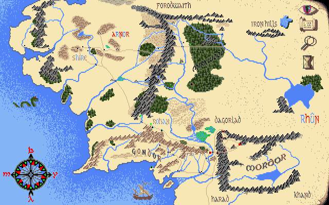 Middle Earth Map (Download Now) 