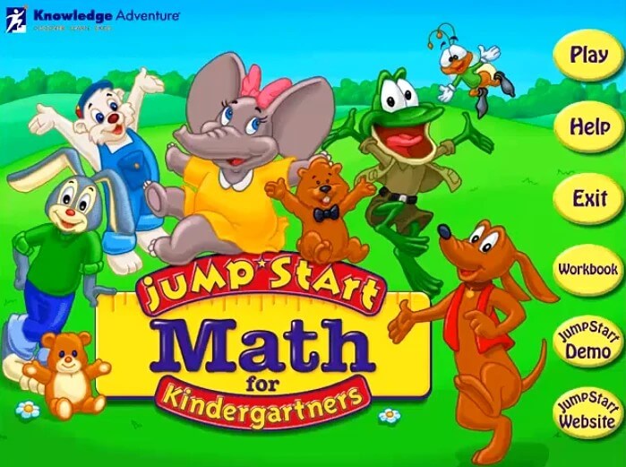 Download JumpStart Math for Kindergartners - My Abandonware