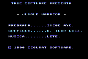 Jungle Warrior abandonware