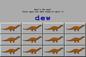 Jurassic Spelling 2